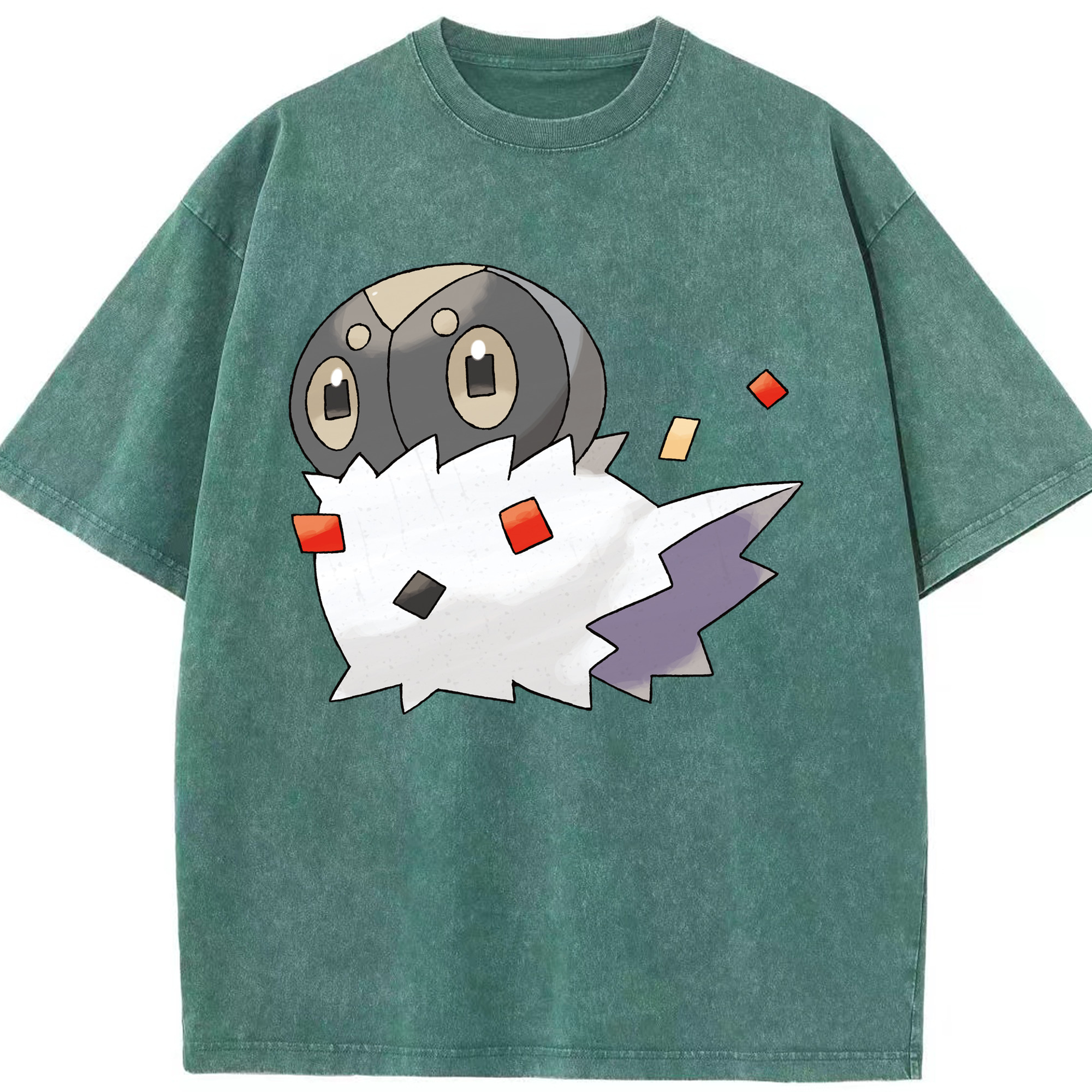 （画像用） ポケットモンスター Pokémon 綿100% ヴィンテージ風 半袖Tシャツ（フロントプリント）